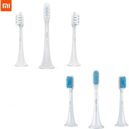 Original Xiaomi Mijia Electric Toothbrush Head 3PCS For T300&T500 Smart Acoustic Clean Toothbrush Heads 3D Brush Head Combines