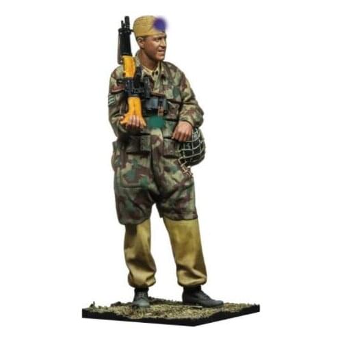 New Unassembled 1/16 120mm Fallschirmjager 120mm Resin Kit DIY Toys Unpainted resin model