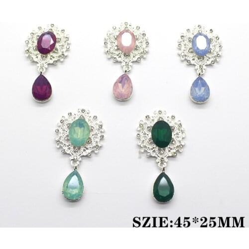 5pcs/Lot 45*25MM Flat Snap Button for Diy Manuakidades Accessories Sewing Button for Craft Hair Accessories Decorative