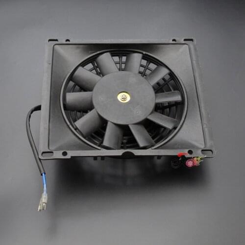 12V Radiator Thermo Electric Cooling Fan For 150cc 200cc 250cc 300cc Dirt Quad Bike ATV Buggy Go Kart
