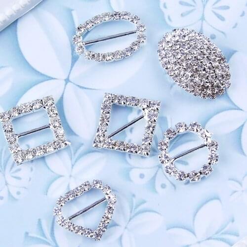 Rhinestones drill buckle DIY alloy embellishments decoration accessory