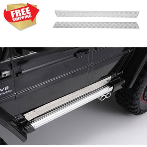 TRX6 6X6 G63 trax Shell Skirt Skid Plate Metal Scratch Strip A