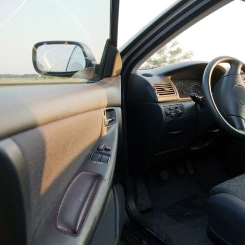 Universal Car Door Soft Leather Armrest Left Arm Rest Interior Elbow Adjustment Support Bracket Decoration For Travel Accessorie