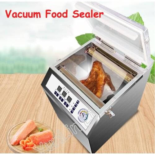 Vacuum Food Sealer Automatic Wet and Dry Packaging Machine Commercial Food Tea Sealing Machine DZ-600S