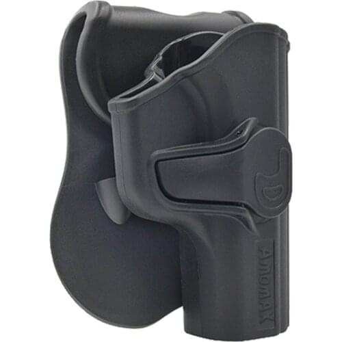 1pcs Amomax Adjustable Tactical Holster For Makarov PM Outdoors Tactics Accessories - Right-Handed Black