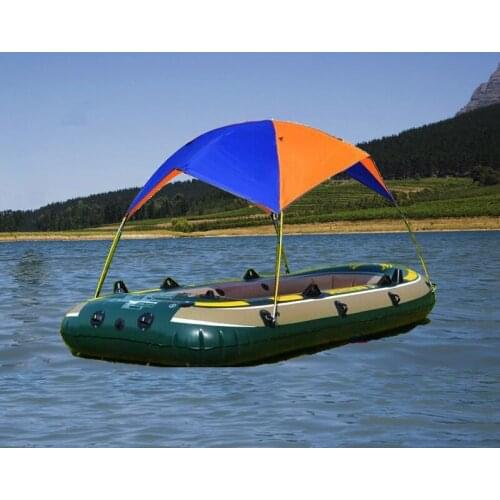 Outdoor Sun Shelter Marine accessories For fish boat Sailboat Awning Top Cover 2-6 person Inflatable Boat Tent