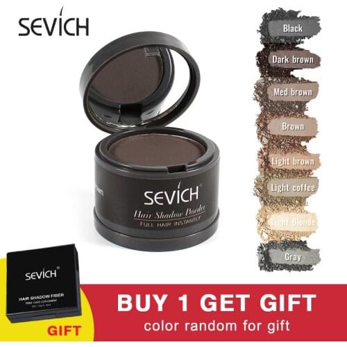Clearance Sale 20PCS/Lot Sevich 4g Hairline Powder Makeup Concealer Hair Root Coverage Natural Instant Hair Shadow Powder