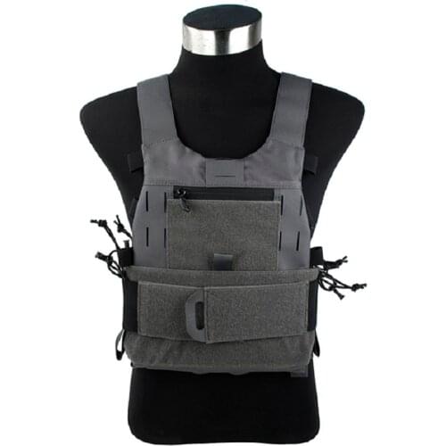 TMC3385 Wolf grey Ranger Green ASPC Tactical Vest Airsoft Plate Carrier M Size 500D Cordura Fabric