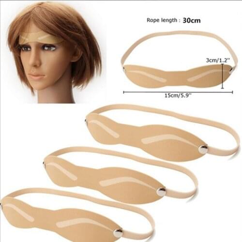 5 Pcs Fake Eyebrow Tattoo Practice Skin On Head Permanent Makeup Tattoo Practice Skin For Beginners