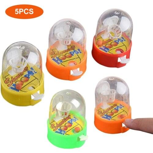 5Pcs Mini Finger Basketball Shooting Toys Desktop Game Toys Training Interest Toys For Children Gifts Gift Handheld Palm Toy