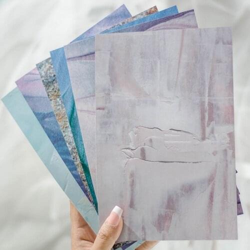 5Pcs Nail Work Display Board Mixed Japanese Style Nail Art Photo Props Marble Background Paper