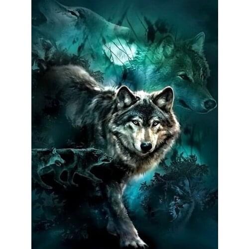 Diamond Painting animal Full Round Drill 5D mosaic embroidery Cross Stitch diamond art diamond draw home decoration painting