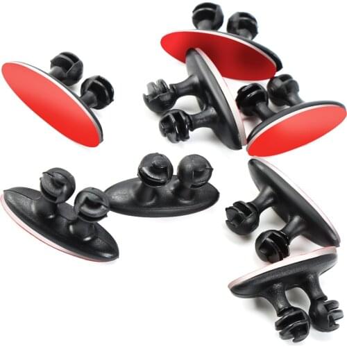 8Pcs Multifunctional Car Wire Cable Holder Car Charger Line Clasp for Lifan X60 Cebrium Solano New Celliya Smily Geely X7 EC7