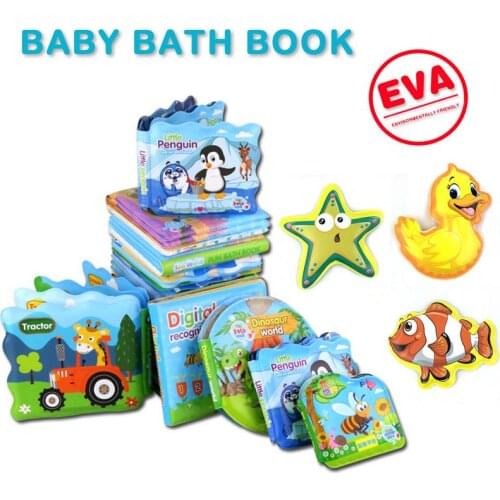 Baby Bath Cloth Book Baby Potty Cloth Book Children Early cognitive Development Quiet Books Unfolding Activity Book