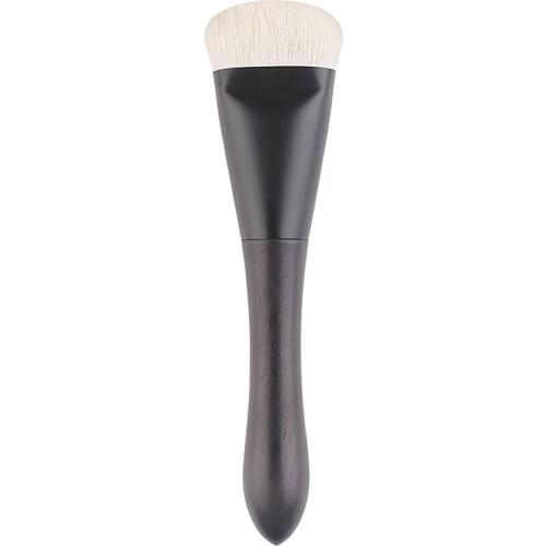 Q3-6 Professional Handmade Makeup Brushes Soft Saikoho Goat Hair Multi-task Contour Blush Highlighter Brush Ebony Make Up Brush