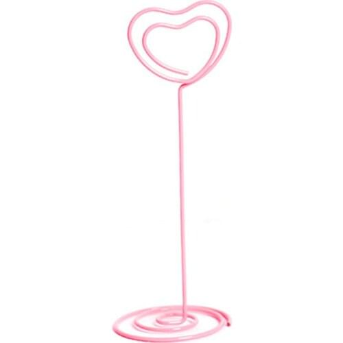 Cool Party Place Heart Message h35 Number Card Clip