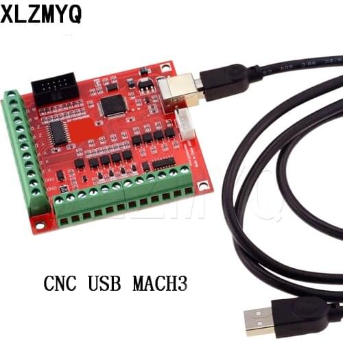 MACH3 Breakout Board CNC USB MACH3 100Khz 4 Axis Interface Driver Motion Controller Driver Board Interface Driver