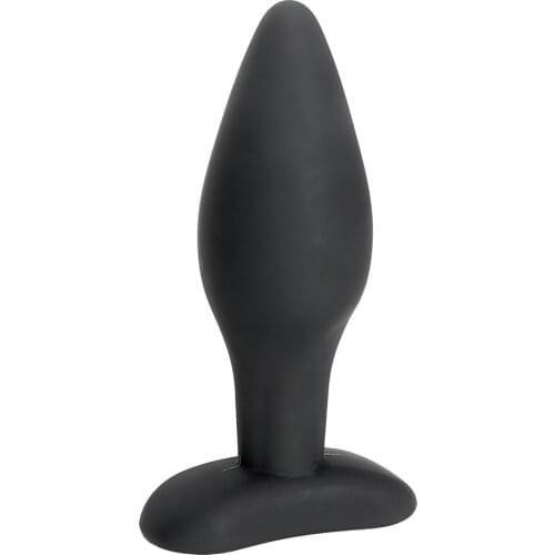 IKOKY Prostate Massager Anal Sex Toys for Men Women Gay Silicone Erotic Toys Anal Plug Adult Products Big Butt Plug Black