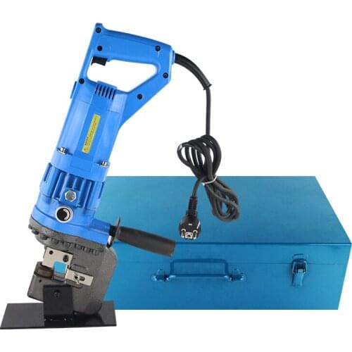 MHP-20 Angle Steel Channel H-Shaped Steel Hydraulic Punching Machine 900W Flange Punching Electric Punching Machine