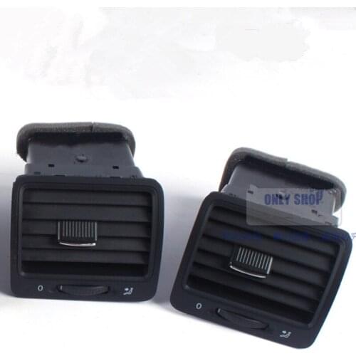 PAIR FRONT LEFT and RIGHT BLACK AIR OUTLET Dashboard VENT Assembly VENTS FOR VW Jetta Golf GTI Rabbit MK5 MKV 1K0 819 709 710