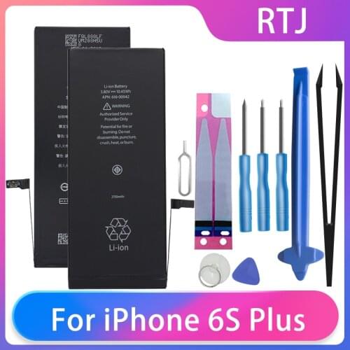 Runtianjin Replacement Cell Phone Batteries For iPhone 6S Plus 6SP 2750mAh High Capacity Battery Free Tools AKKU