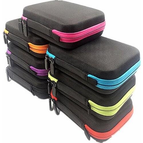 30 Compartments EVA Essential Oil Storage Bag for 1-3ml Portable Essential Oil Bottle Organizer Shock-proof Travel Carrying Case