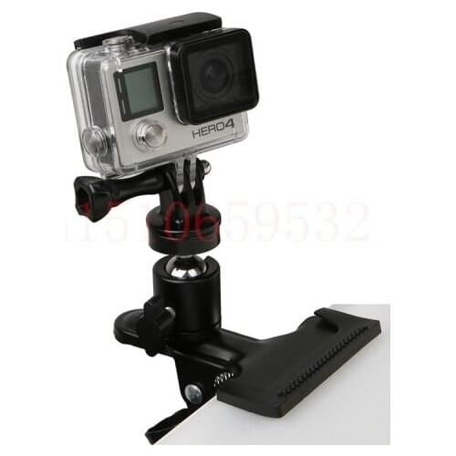 360 Degree Rotation Adjustable Clamp Gopro Mount For Gopro 4 SJCAM SJ8000 SJ7000 SJ6000 SJ5000 SJ4000