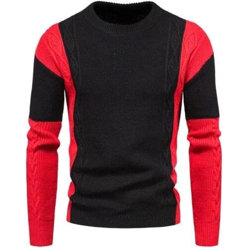 2020 Winter New Arrivals Thick Warm Sweaters O-Neck Knitted Sweater Men Brand Clothing Knitted Cashmere Pullover Men 2xl