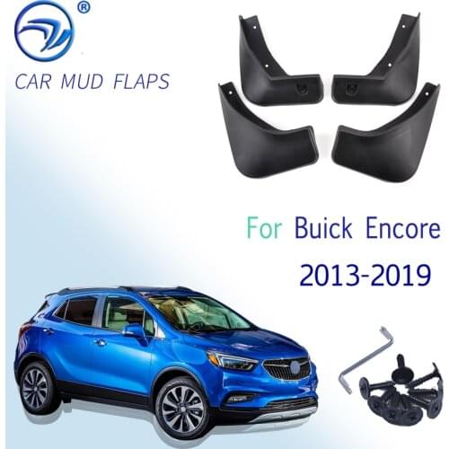 For Opel Mokka X Vauxhall Buick Encore 2013 - 2019 Mudflaps Splash Guards Front Rear Set Mud Flaps Mudguards 2014 2015 2016 2017