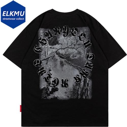 Мужские футболки с надписями ELKMU China At AliExpress