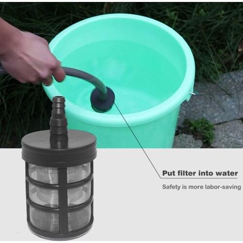 9-13mm Hose Pipe Filter Garden Irrigation Sprayer Car Wash Pump Filtering Net Strainer Stainless Steel Watering Mesh Filter