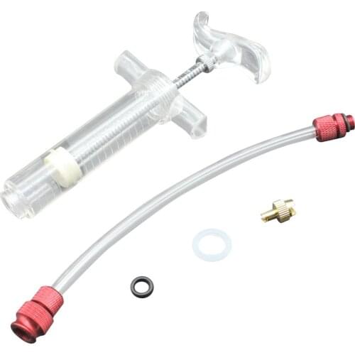 MTB Mountain Road Bike Tire Tubeless Sealant Injector Syringe Rubber Hose Kit For Road Bicycle Tire Tubeless Valves