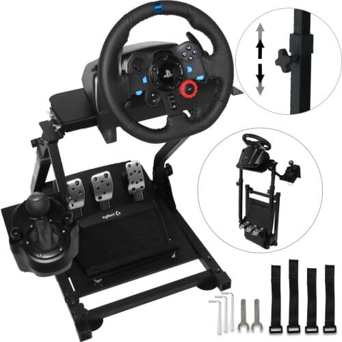 Racing Simulator game steering wheel stand for Logitech G25 G27 G29