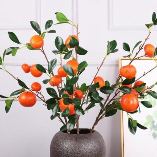 Artificial Orange Branch Fruit Branch Living Room New Year Decoration Fruit Branch Decoration Ornaments