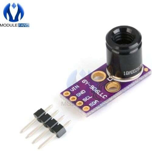 MLX90621 24AA02 PTAT Sensor Module 64 IR ArrayInfrared Array Temperature Board 16x4 16*4 DC 5V I2C Serial Low Noise Amplifier