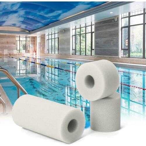 Washable Reusable Swimming Pool Filter Foam Sponge Cartridge for Intex Type A