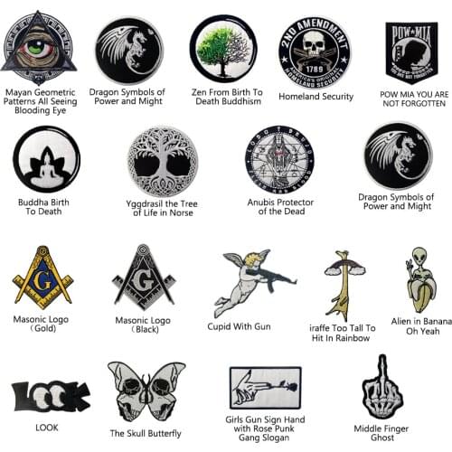 Embird patch Embroidered patches hat 3D pattern ceo-friendly handmade patches for jeans girls patch