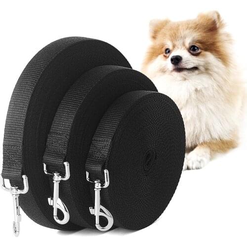 Pet Dog leash nylon leashes for small big dog bulldog pitbull chihuahua training long leash dog supplies 3M 6M 10M 15M 20M