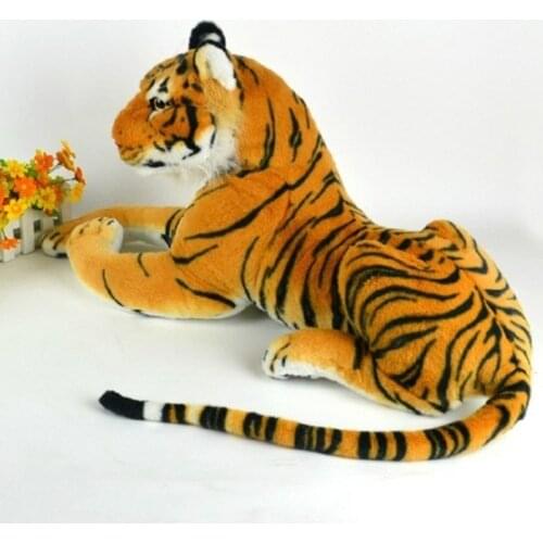 Lifelike Tiger Plush Animal Doll Children Kids Simulation Stuffed Toy Hot Sale