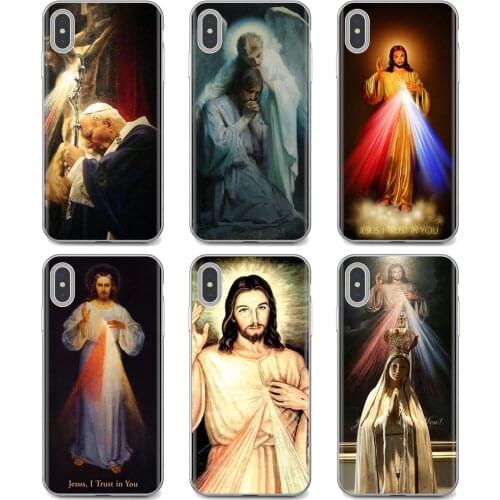For Samsung Galaxy J1 J2 J3 J4 J5 J6 J7 J8 Plus 2018 Prime 2015 2016 2017 EU Silicone Case Divine Mercy Jesus