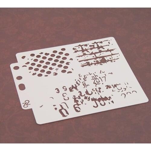 Stencils Template Painting Scrapbooking Embossing Stamping Album Card Craft DIY E56E