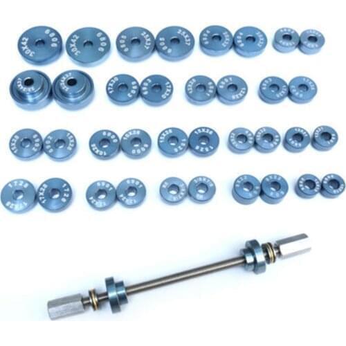 Bicycle Bearing Tool High Quality Bearing Static Mounting Clamp Hub Drum Turning Point Axle Bearing Press Bicycle Accessories