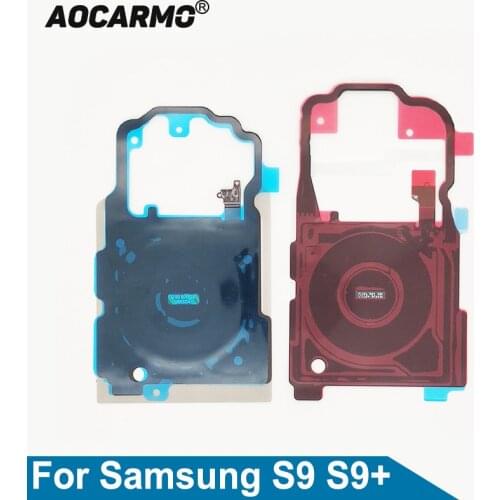 Aocarmo Charger Receiver MFC Wireless Charging Induction Coil NFC Module Flex Cable For Samsung Galaxy S9 Plus S9+ G9600 G9650