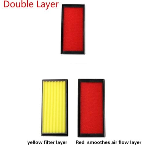 1Pcs Double layer Car Air Filter Auto High Flow Air Filter Super Hybrid Air Filters Car Accessories for Audi Q3 2.0L 2011-2016