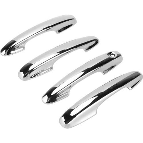 4PCS Exterior Door Handle Cover Chrome Replacement for Ford Focus Universal Sedan/Hatchback 2019 2020 2021