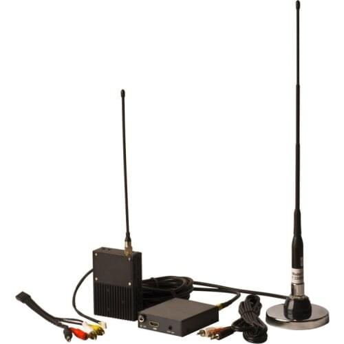 500mw/1000mw/2000mw COFDM Telemetry Transmission Receiver Set 2W Wireless Digital Audio Video Transmitter for UAV Drone Video