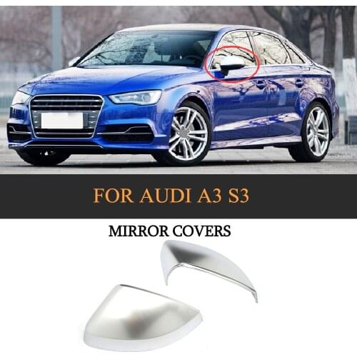 ABS Replacement auto side mirror covers cap for audi A3 2014-2018 Without Side Assist