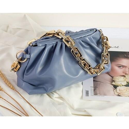 HotSelling Women Cloud Bag Soft Leather HobosBag Single Shoulder Purse Women Crossbody Bag Luxury Handbag And Purse Day Clutches