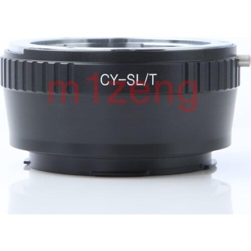 CY-SL/T Mount Lens Adapter ring for contax cy lens to Leica T LT TL TL2 SL CL Typ701 18146 18147 panasonic S1H/R camera