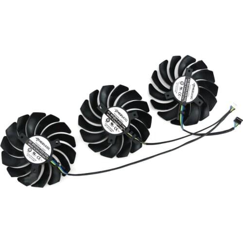 Replacement Video Card Cooler Fan Durable Graphics Card Cooling Fan for MSI RX6800XT 6900XT GAMING TRIO Accessories